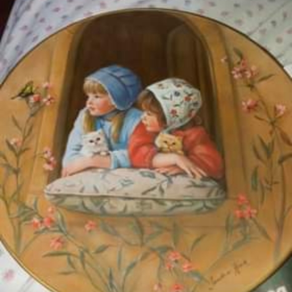 Sunday Best By Sandra Kuck Days Gone By Reco Plate - Picture 2 of 4